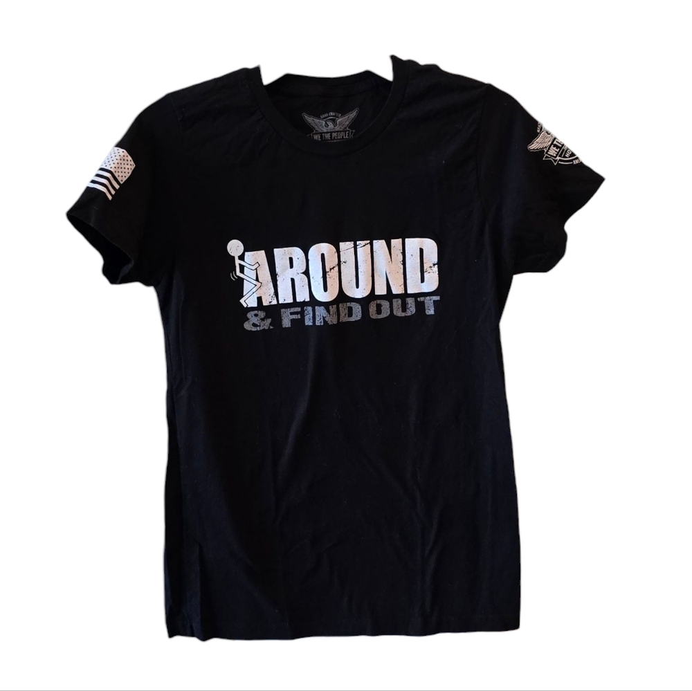 💜 F*** Around And Find Out Shirt We The People Holsters Women's Medium